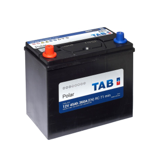 Аккумулятор TAB 45 Ah 12 V 360 A (+/-) Polar Japan 237*127*205 (226) (246 945) Аккумулятор TAB 45 Ah 12 V 360 A (+/-) Polar Japan 237*127*205 (226) (246 945)