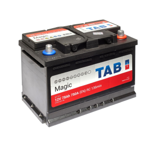 Аккумулятор TAB 78 Ah 12 V 750 A (-/+) Magic Euro 278*175*190 (189 080) Аккумулятор TAB 78 Ah 12 V 750 A (-/+) Magic Euro 278*175*190 (189 080)