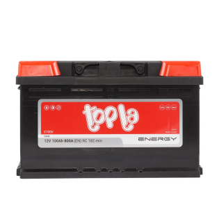 Аккумулятор Topla 100 Ah 12 V 800 A (-/+) Energy Euro 315*175*190 (108 000) Аккумулятор Topla 100 Ah 12 V 800 A (-/+) Energy Euro 315*175*190 (108 000)