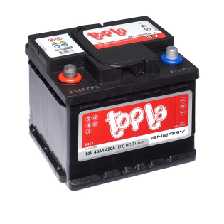 Аккумулятор Topla 45 Ah 12 V 420 A (+/-) Energy Euro 207*175*175 (108 345) Аккумулятор Topla 45 Ah 12 V 420 A (+/-) Energy Euro 207*175*175 (108 345)