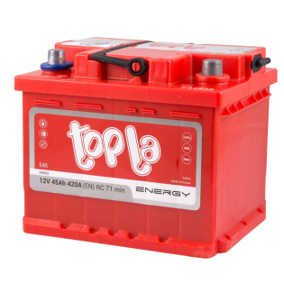 Аккумулятор Topla 45 Ah 12 V 420A (-/+) Energy Euro 207*175*175 (108045) Аккумулятор Topla 45 Ah 12 V 420A (-/+) Energy Euro 207*175*175 (108045)