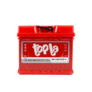 Аккумулятор Topla 45 Ah 12 V 420A (-/+) Energy Euro 207*175*175 (108045) Аккумулятор Topla 45 Ah 12 V 420A (-/+) Energy Euro 207*175*175 (108045)