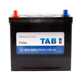 Аккумулятор TAB 60 Ah 12 V 600 A (+/-) Polar Japan 230*173*200 (220) (246 960) Аккумулятор TAB 60 Ah 12 V 600 A (+/-) Polar Japan 230*173*200 (220) (246 960)