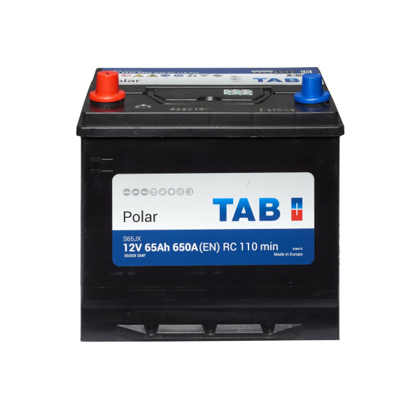 Акумулятор TAB 65 Ah 12 V 650 A (+/-) Polar Japan 230*173*200 (220) (246 965)