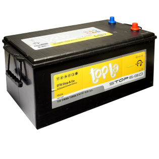 Аккумулятор Topla 240 Ah 12 V 1250 A (+/-) EFB Truck Asia Грузовой (454612) Аккумулятор Topla 240 Ah 12 V 1250 A (+/-) EFB Truck Asia Грузовой (454612)