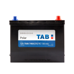 Аккумулятор TAB 75 Ah 12 V 740 A (-/+) Polar Japan 269*173*198 (218) (246 875) Аккумулятор TAB 75 Ah 12 V 740 A (-/+) Polar Japan 269*173*198 (218) (246 875)