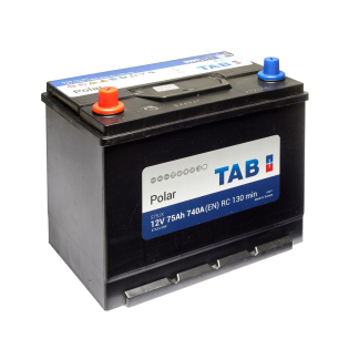 Аккумулятор TAB 75 Ah 12 V 740 A (+/-) Polar Japan 269*173*198 (218) (246 775) Аккумулятор TAB 75 Ah 12 V 740 A (+/-) Polar Japan 269*173*198 (218) (246 775)