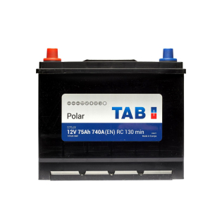 Аккумулятор TAB 75 Ah 12 V 740 A (+/-) Polar Japan 269*173*198 (218) (246 775) Аккумулятор TAB 75 Ah 12 V 740 A (+/-) Polar Japan 269*173*198 (218) (246 775)