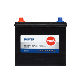 Аккумулятор Vesna 55 Ah 12 V 490A (+/-) Power JIS Asia 236*128*200 (223) (415755) Аккумулятор Vesna 55 Ah 12 V 490A (+/-) Power JIS Asia 236*128*200 (223) (415755)