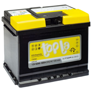 Аккумулятор Topla 60 Ah 12 V 580 A (-/+) EFB - Euro 242*175*190 (112 060) Аккумулятор Topla 60 Ah 12 V 580 A (-/+) EFB - Euro 242*175*190 (112 060)