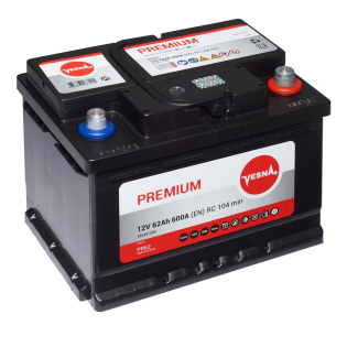 Аккумулятор Vesna 62 Ah 12 V 600 A (-/+) Premium Euro 242*175*175 (415 062) Аккумулятор Vesna 62 Ah 12 V 600 A (-/+) Premium Euro 242*175*175 (415 062)