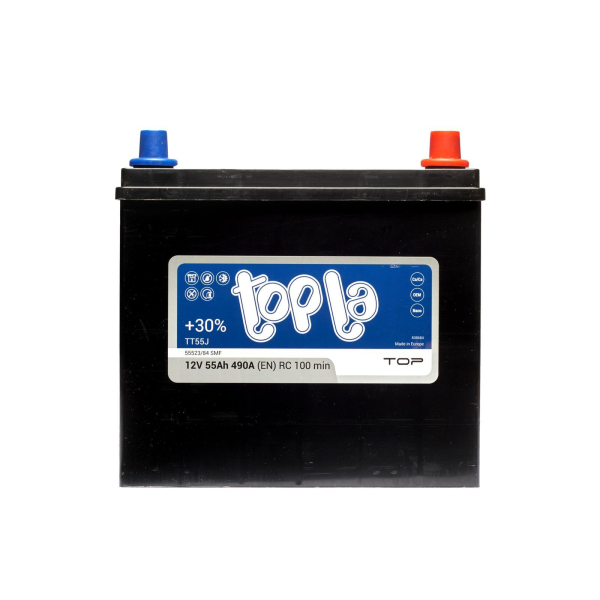 Акумулятор Topla 55 Ah 12 V 490 A (-/+) Energy Japan 237*134*205 (226) (118 255)