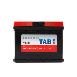 Аккумулятор TAB 66 Ah 12 V 640 A (-/+) Magic Euro 242*175*190 (189 065) Аккумулятор TAB 66 Ah 12 V 640 A (-/+) Magic Euro 242*175*190 (189 065)