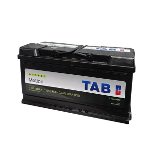 Аккумулятор TAB 95 Ah 12 V Motion AGM тяговый 353*175*190 (172090) Аккумулятор TAB 95 Ah 12 V Motion AGM тяговый 353*175*190 (172090)