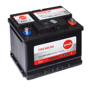 Аккумулятор Vesna 66 Ah 12 V 640A (-/+) Premium Euro 242*175*190 (415266) Аккумулятор Vesna 66 Ah 12 V 640A (-/+) Premium Euro 242*175*190 (415266)