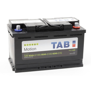 Аккумулятор TAB 85 Ah 12 V Motion AGM тяговый 315*175*190 (172080) Аккумулятор TAB 85 Ah 12 V Motion AGM тяговый 315*175*190 (172080)