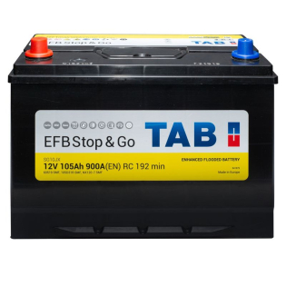 Аккумулятор TAB 105 Ah 12 V 900 A (+/-) EFB Polar Japan 303*174*198 (218) (212 105) Аккумулятор TAB 105 Ah 12 V 900 A (+/-) EFB Polar Japan 303*174*198 (218) (212 105)