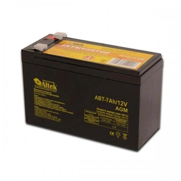 Аккумулятор ALTEK ABT 7Аh 12V AGM тяговый (2114215)