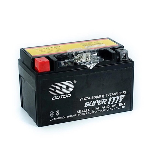 Акумулятор для мото Outdo 7 Ah 12 V 0,6 A +/- UTX7A-BS MF 114*70*131 GEL (HCOMF7-0)