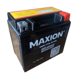 Аккумулятор для мото MAXION 4Ah 12V 70A (-/+) Sport Battery AGM 113*70*105  (MXBM-YTX5L-BS AGM)