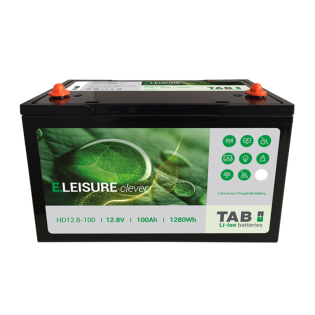 Акумулятор TAB 100 Ah 12.8 V 1280Wh LiFePO4 Battery тяговий 330*173*212 (HD12.8-100) Акумулятор TAB 100 Ah 12.8 V 1280Wh LiFePO4 Battery тяговий 330*173*212 (HD12.8-100)