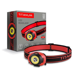 Налобний світлодіодний ліхтарик TITANUM TLF-H02 100 Lm 6500 K Налобний світлодіодний ліхтарик TITANUM TLF-H02 100 Lm 6500 K