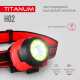 Налобний світлодіодний ліхтарик TITANUM TLF-H02 100 Lm 6500 K