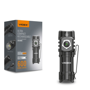 Портативний світлодіодний ліхтарик VIDEX VLF-A055 600 Lm 5700 K Портативний світлодіодний ліхтарик VIDEX VLF-A055 600 Lm 5700 K