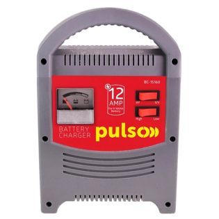Зарядний пристрій PULSO BC-15160 6 12V/12A/9-160AHR/стрілковий індикатор Зарядний пристрій PULSO BC-15160 6 12V/12A/9-160AHR/стрілковий індикатор