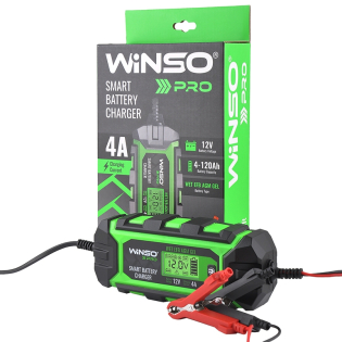 Зарядний пристрій АКБ WINSO PRO LCD 4A, 12V, 4-120Ah Зарядний пристрій АКБ WINSO PRO LCD 4A, 12V, 4-120Ah