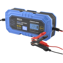 BREVIA Зарядное устройство АКБ BREVIA 10A, 6V/12V, 4-200Ah BREVIA Зарядное устройство АКБ BREVIA 10A, 6V/12V, 4-200Ah