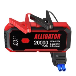 ALLIGATOR Пусковое устройство 800A/1600A 20000mAh SMART - клеммы