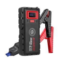 ALLIGATOR Пусковое устройство 1500A/2500A 25800mAh SMART - клеммы ALLIGATOR Пусковое устройство 1500A/2500A 25800mAh SMART - клеммы